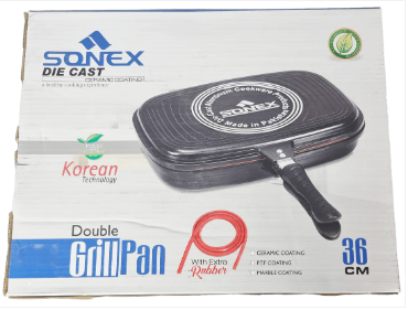 Magic Pan Sonex Diecast Kitchenware Double Sided Multifunctional Pan 36 cm