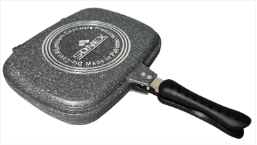 Magic Pan Sonex Diecast Kitchenware Double Sided Multifunctional Pan 36 cm