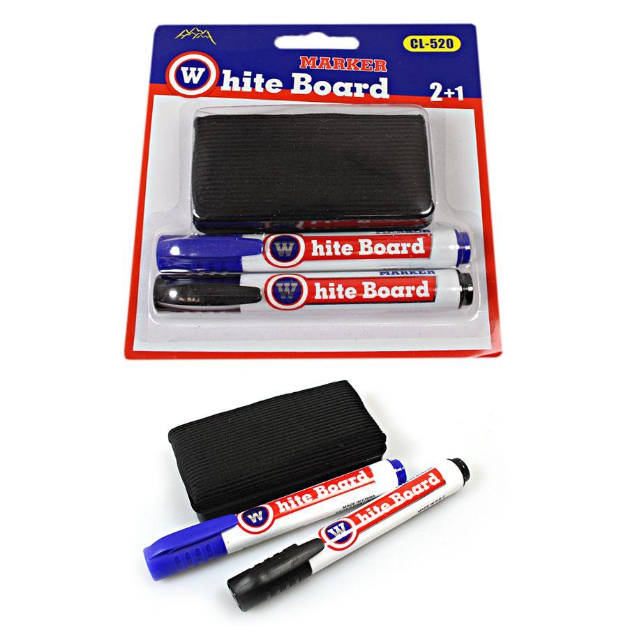 Marker White Board 2+1