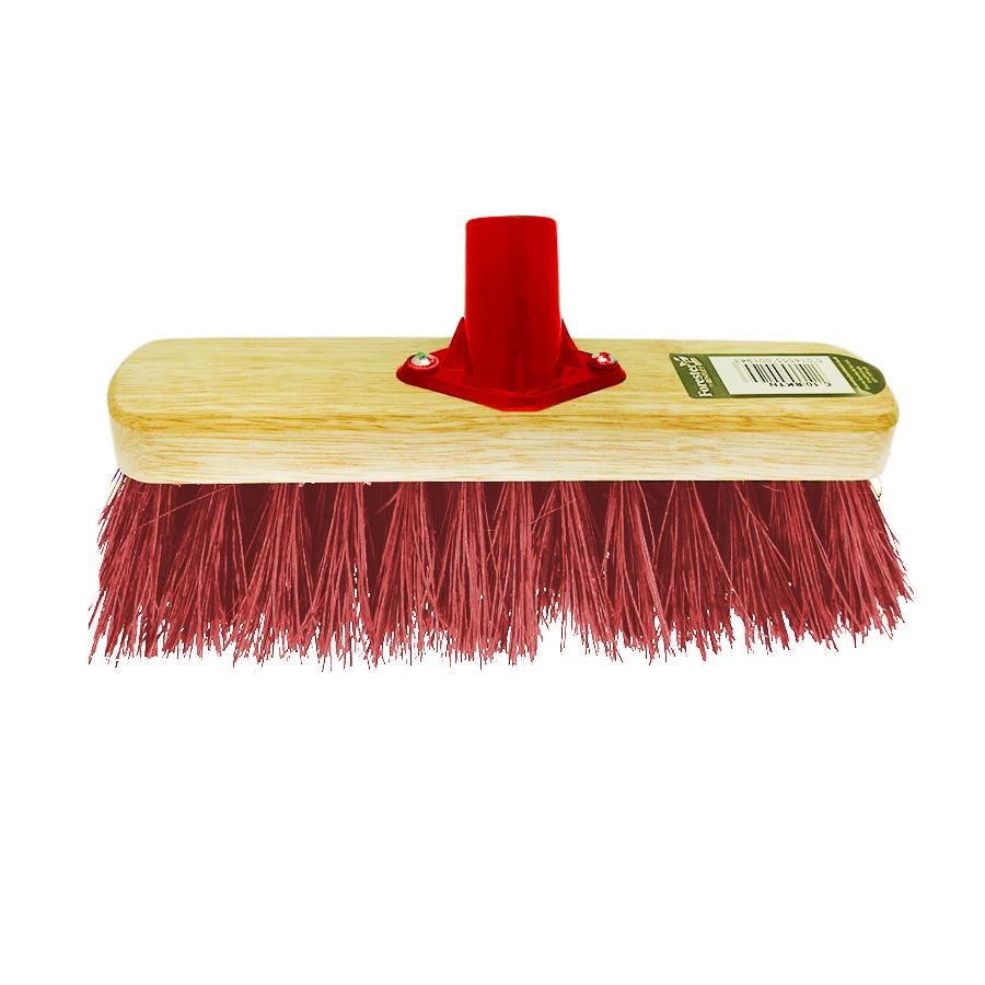 Marksman PVC Garden Sweeping Brush Assorted Colours 30cm