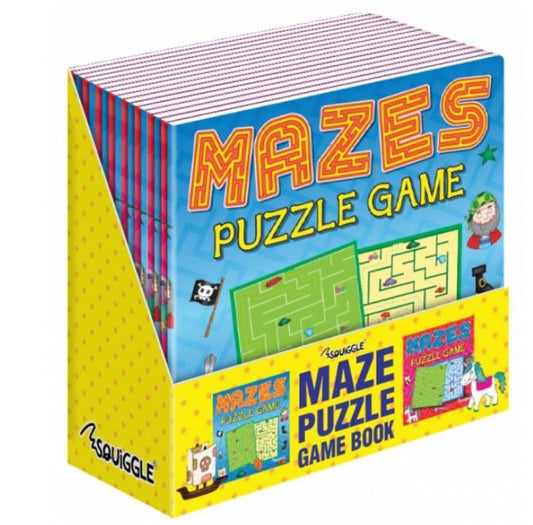 Mazes Puzzle Book, 21x21cm in CDU