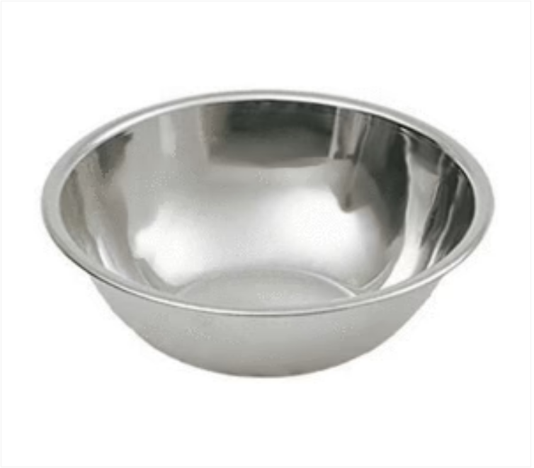Medium Stainless Steel Catering Washing Bowl 26cm