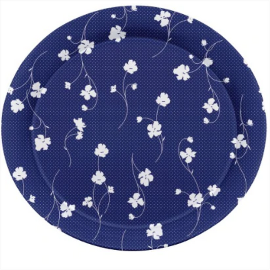 Melamine Round Serving Tray Size 2 Assorted Designs