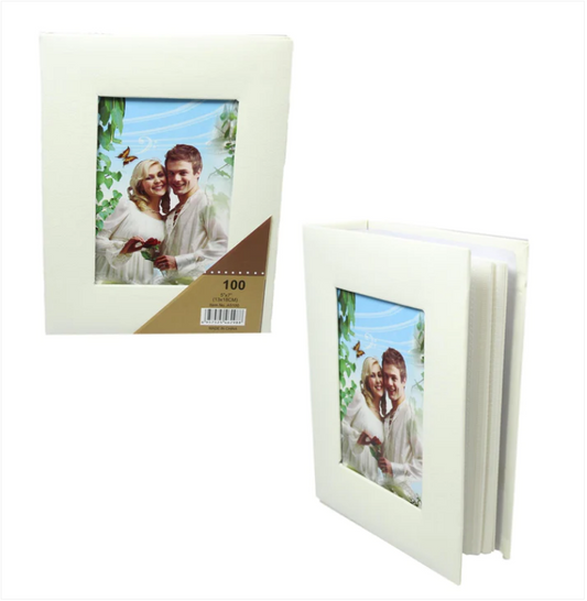 Memorial Wedding Off White 100 Page Photo Album Wedding Album 5 x 7''