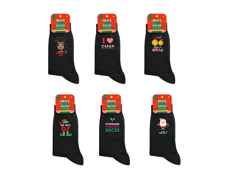 Mens Novelty Christmas Socks