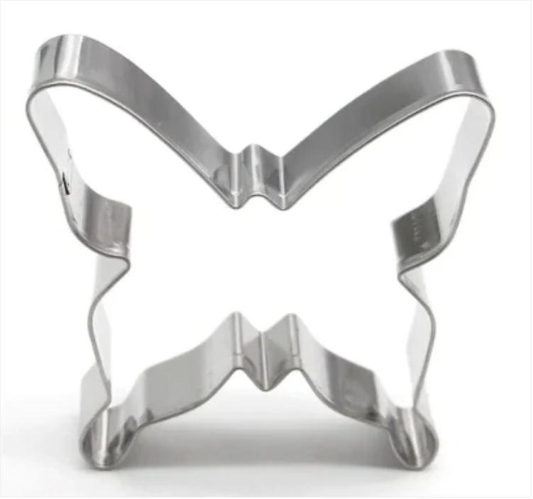 Metal Baking Cookie Cutters Moulds 6pcs Assorted Shapes