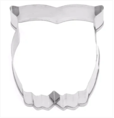 Metal Baking Cookie Cutters Moulds 6pcs Assorted Shapes