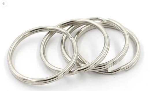 Metal Keyrings 2 cm