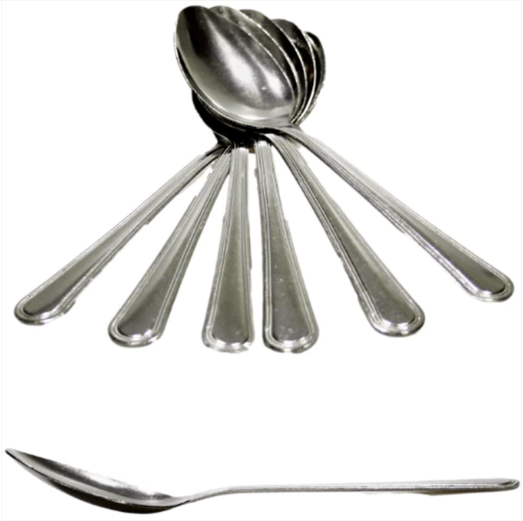 Metal Kitchen Table Spoons Pack of 12 17 cm