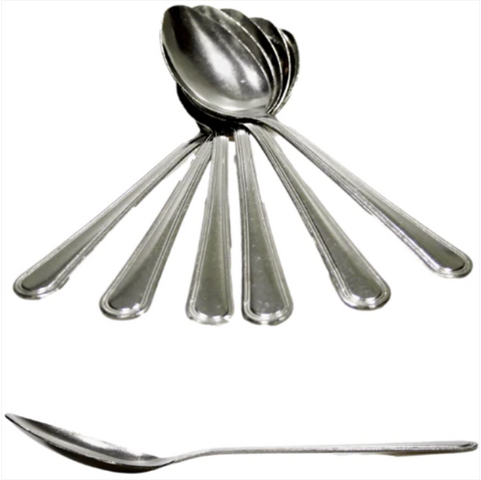 Metal Kitchen Table Spoons Pack of 12 17 cm