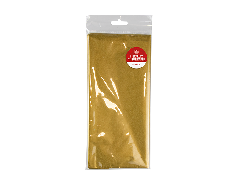 Metallic Tissue Paper 10 Sheets