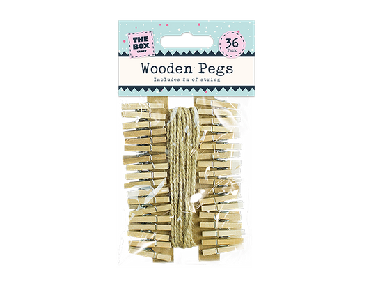 Micro Pegs - 36 Pack