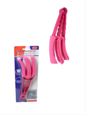 Microfibre 3 in 1 Duster Set Blinds Washable General Home Cleaning 20cm