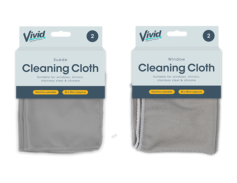 Microfibre Cleaning Cloth 2pk