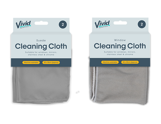 Microfibre Cleaning Cloth 2pk