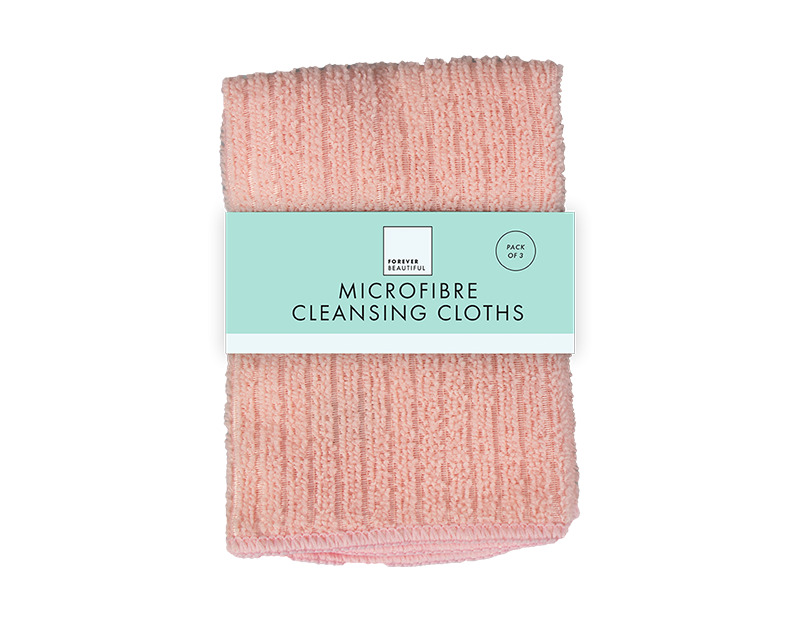 Microfibre Face Cloths - 3 Pack