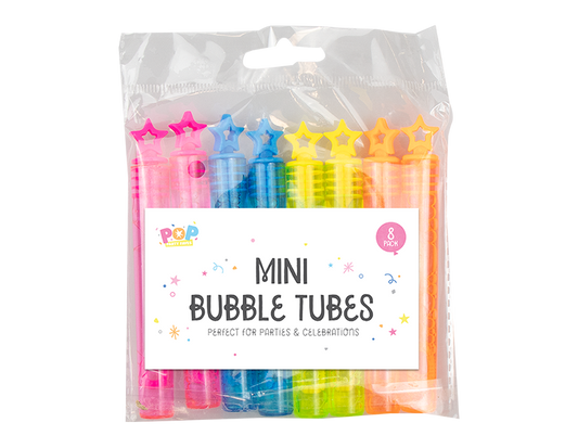 Mini Bubble Tubes - 8 Pack