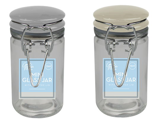 Mini Clip Top Jar