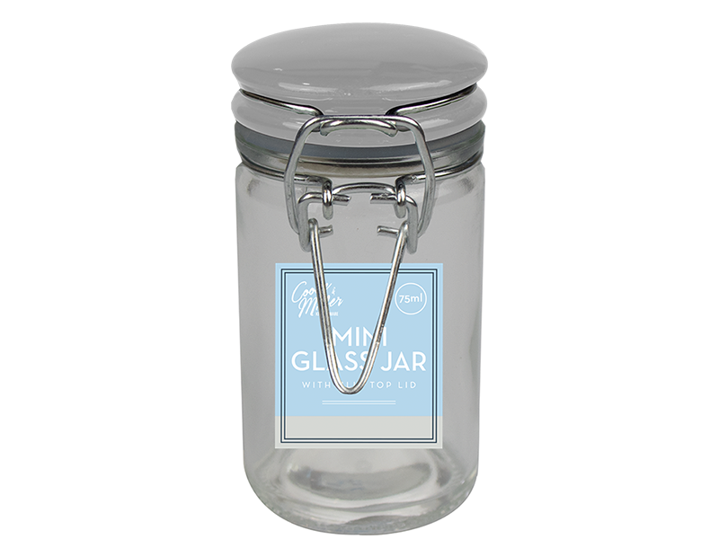 Mini Clip Top Jar