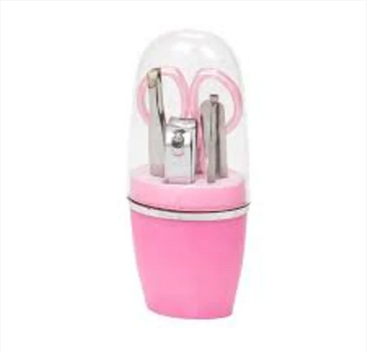Mini Nail Manicure Set 5 Pieces 12 cm Assorted Beauty Tools Assorted Colours