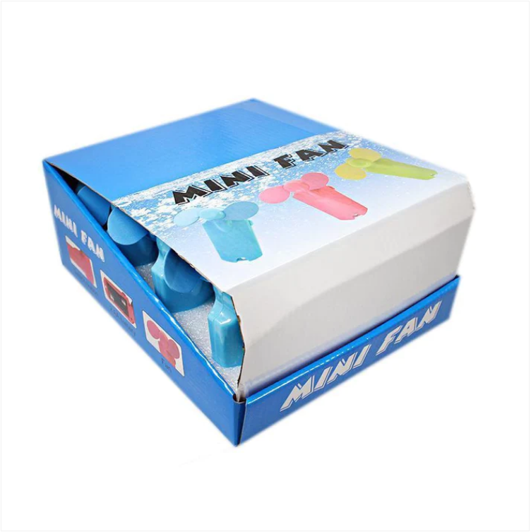 Mini Portable Pocket Fan Cool Air Hand Held Battery Travel