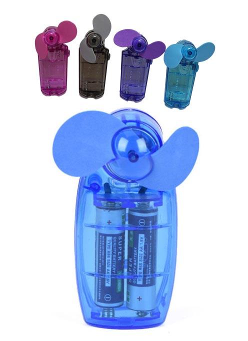 Mini Portable Pocket Fan Holiday Office Desk Home Cool Air Hand Held Battery