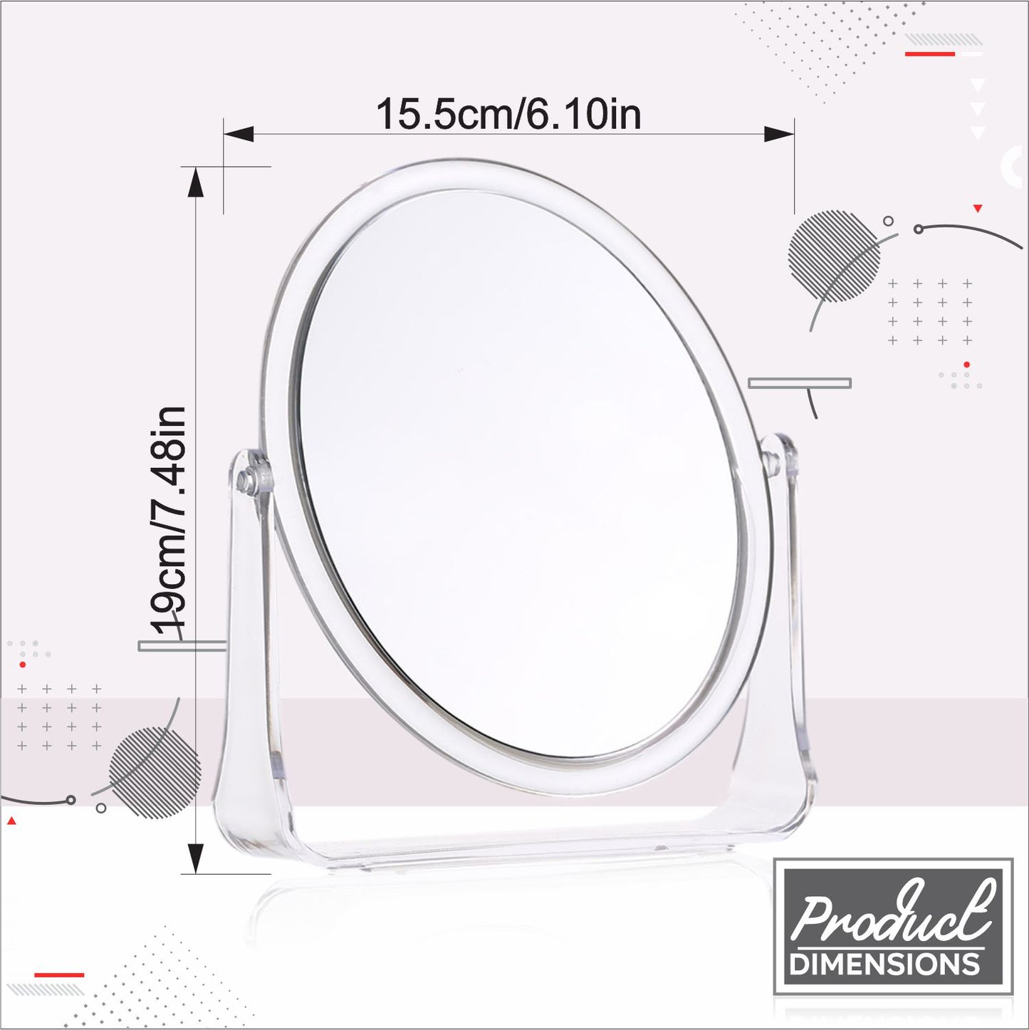 ANRTC Makeup Mirror
