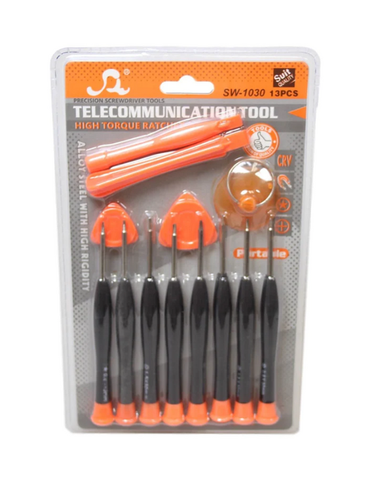 Mobile Phone Telecommunication Repair Screwdriver Set of 13