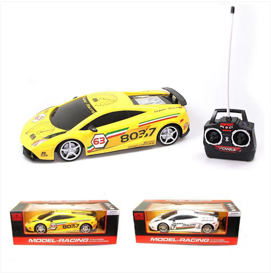 Model Remote Control Racing Car 4 Channel Radio Controlled Auto Toy