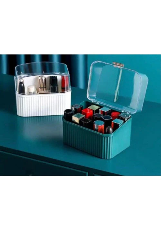 Monar Cosmo Plastic Cosmetics Bathroom Storage Organiser Assorted Colours