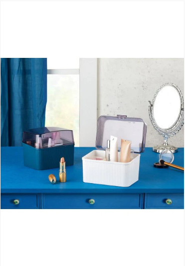 Monar Cosmo Plastic Cosmetics Bathroom Storage Organiser Assorted Colours