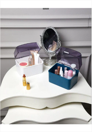 Monar Cosmo Plastic Cosmetics Bathroom Storage Organiser Assorted Colours