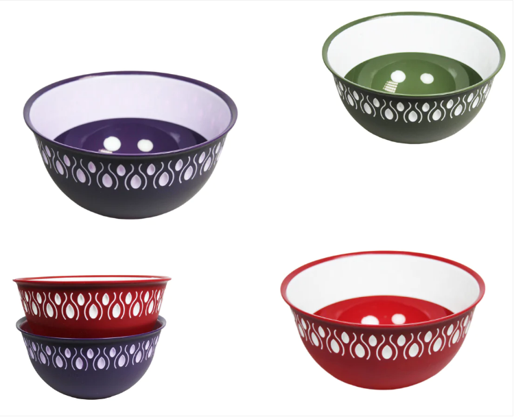 Monno Plastic Kitchen Bowl 3 Litre Assorted Colours