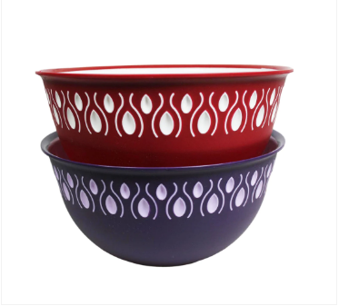 Monno Plastic Kitchen Bowl 3 Litre Assorted Colours