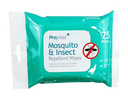 Mosquito & Insect Wipes - 25 Pack