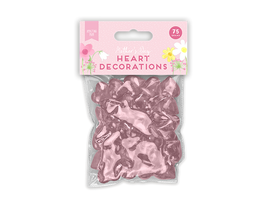 Mother's Day Acrylic Heart Decorations 75g