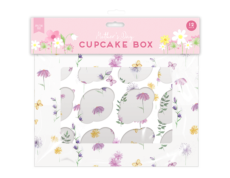 Mother's Day Cupcake Box 12-Hole