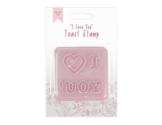 Mother's Day I Love You Toast Stamp