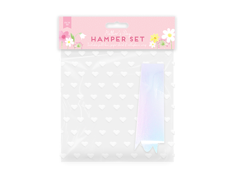 Mother's Day Cellophane Gift Bag & Giant Bow