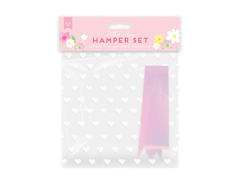 Mother's Day Cellophane Gift Bag & Giant Bow