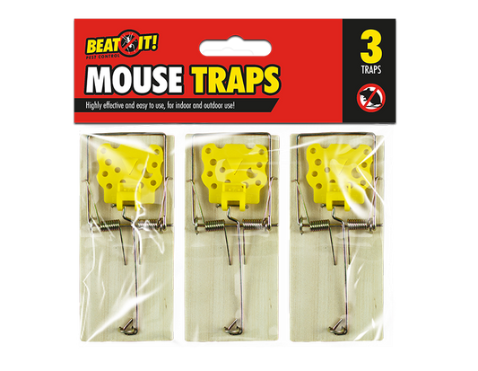Mouse Traps 3 Pack