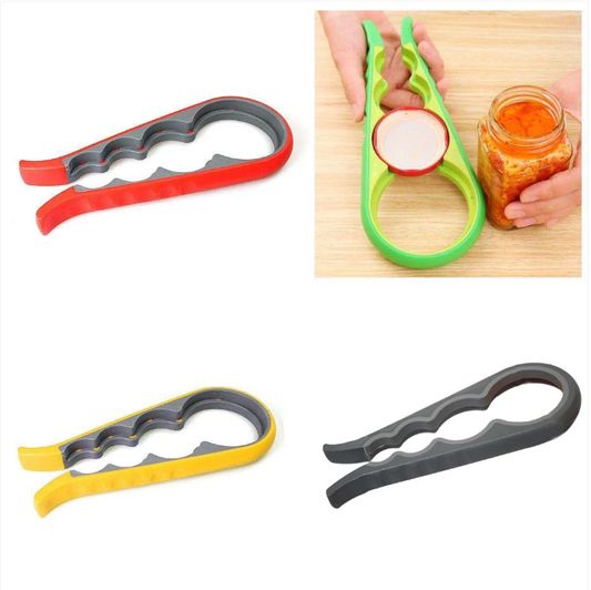 Multi-Use Bottle Opener Plastic 4 Size Bottle Opener In Assorted Colours Kitchen