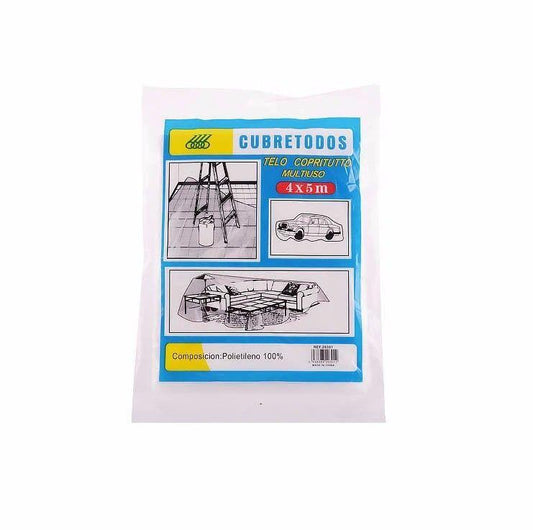 Multi Purpose Plastic Sheet 4 x 5m Diy Outdoors