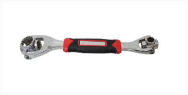 Multi Purpose Sleeve Hand Spanner Durable Holds Up To 135kg Pressure 25cm