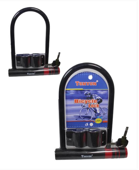 Multifunction Bike Lock Heavy Duty Multipurpose Use Black Bike Lock 195mm x 245mm