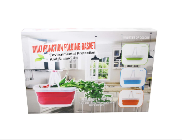 Multifunctional Folding Basket Retractable and Portable High Elasticity Silicone