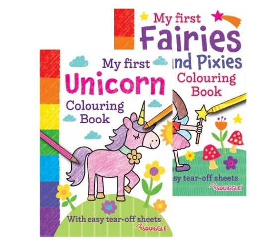 My First Unicorn & Fairies Colouring Book, 24x17cm