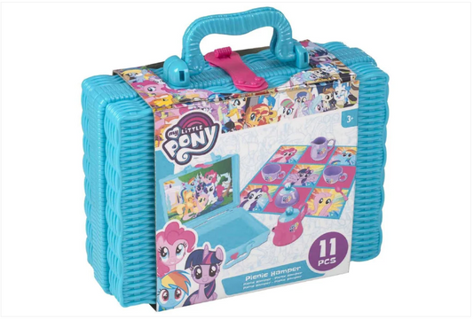 My Little Pony Children Kids Kitchen Play Tea Party Hamper Toy Playset