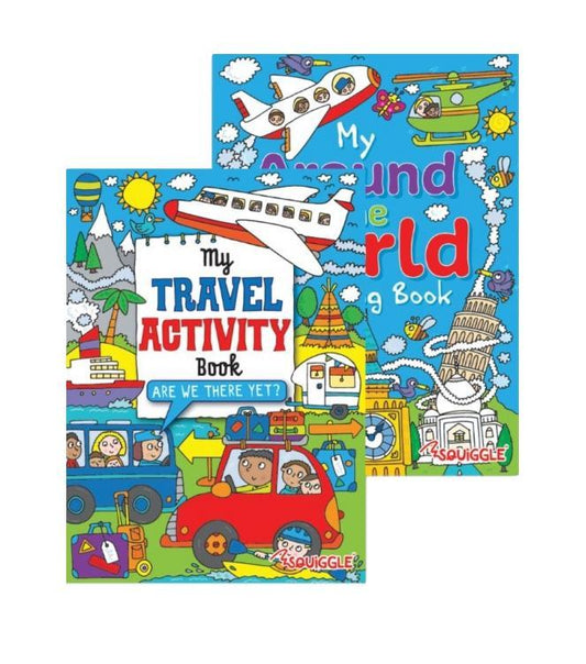 My Travel Activity Book My Around The World Colouring Book