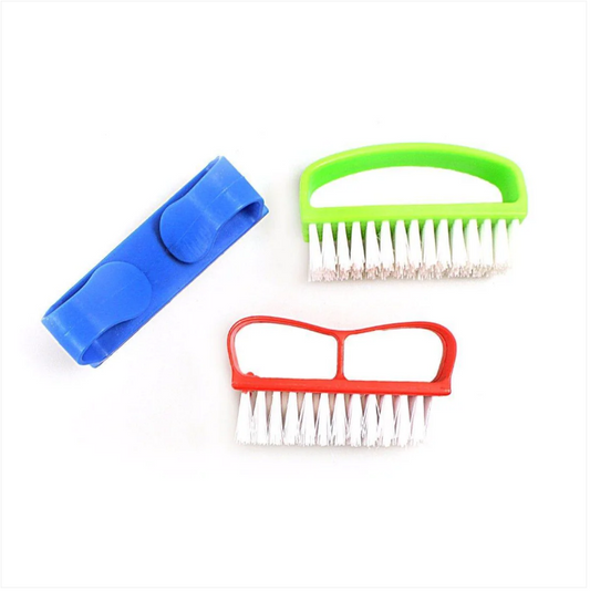 Nail Cleaner Brushes, Scrubber Nail Brush Pack Of 3